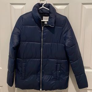 Navy Old Navy Puffer